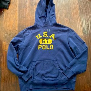 Polo pullover hoodie XL